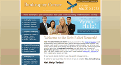 Desktop Screenshot of bankruptcycorner.com